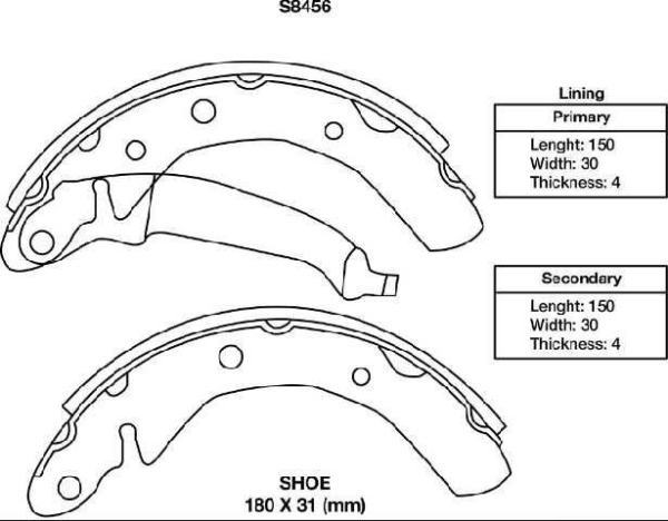 zapata freno xtender spark matiz tico