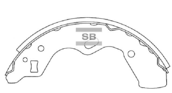 zapata freno sangsin kia rio