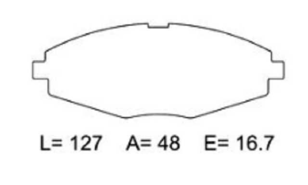 past. freno xtender (d) spark lanos matiz qq3