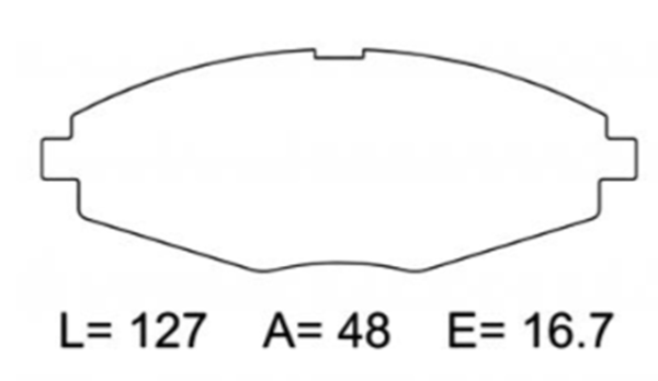 past. freno sangsin daewoo lanos matiz chev spark