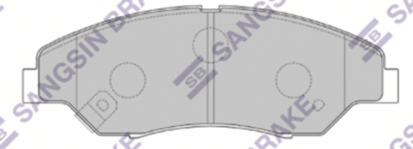 PAST. FRENO SANGSING KIA SPORTAGE