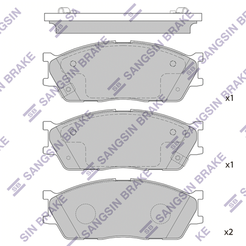 past. freno sangsing kia rio stylus ii