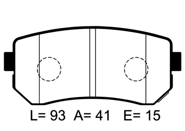 past. freno sangsin hyundai tucson ix kia sportage r cerato sonata (p) cerato seaquest sp1187 d1157 8267 1398