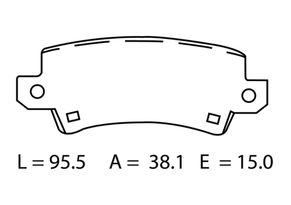 past. freno sangsin toyota corolla 1.6 (p)