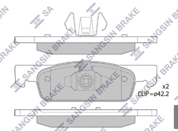 past. freno sangsing renault logan ii vincha