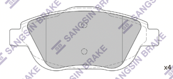 past. freno sangsin citroen c3 d1933 9156