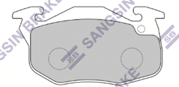 past. freno sangsing renaul clio i