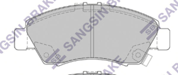 past. freno sangsin honda civic, fit (pequeÑa) d1643