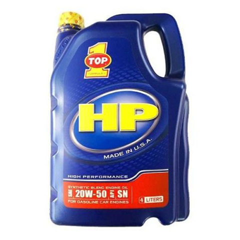aceite top 1 20w50 (gl) hp api sn (semisintetico/auto)