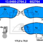 past. freno ate vw (d) tiguan (16 ) mexico kodiaq