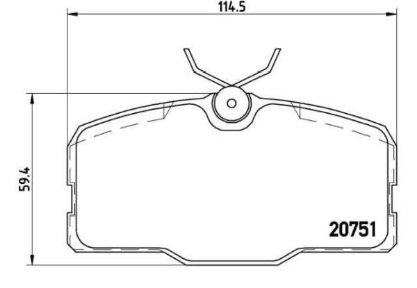 past. freno ate (d) c126 clase s 380 500sec