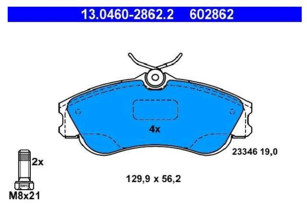 past. freno ate (d) xsara picasso peug 308