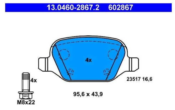 past. freno ate (p) alfa 147 156(02 05)