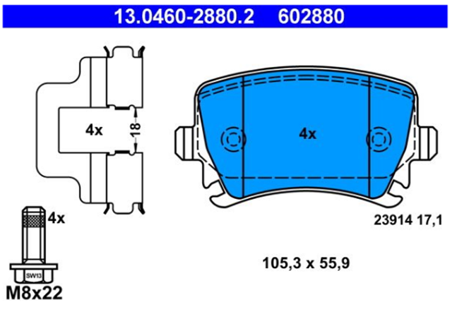 past. freno ate (p) vw jetta (07 09) golf (07) passat (08 09) changan cs 75 past. freno ate (p) vw jetta (07 09) golf (07) passat (08 09) changan cs 75