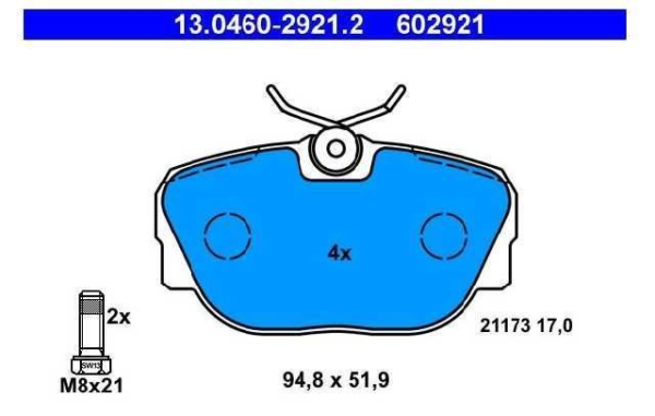 past. freno ate (d) e30