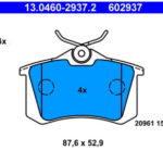 past. freno ate (p) vw octavia superb golf iv jetta t cross peug 208 2008 polo beetle