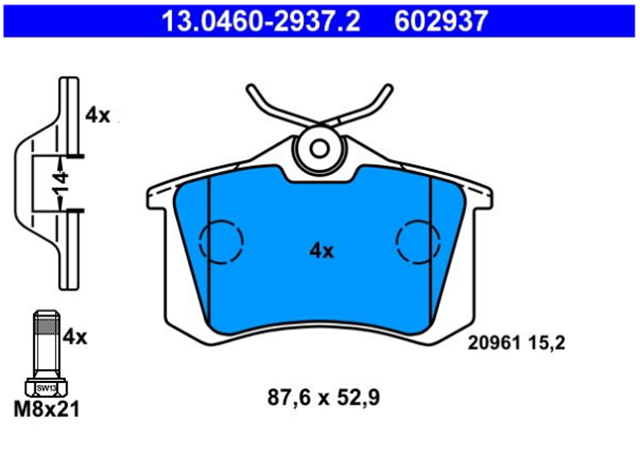 past. freno ate (p) vw octavia superb golf iv jetta t cross peug 208 2008 polo beetle past. freno ate (p) vw octavia superb golf iv jetta t cross peug 208 2008 polo beetle