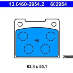 past. freno ate (p) volvo 140 240(74 91) 260