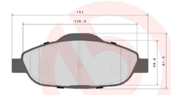 past. freno ate (d) peug 308 3008 (07 09) d1696 8922