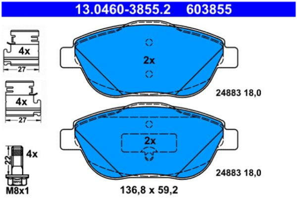 past. freno ate (d) peug 2008 ii (19 )