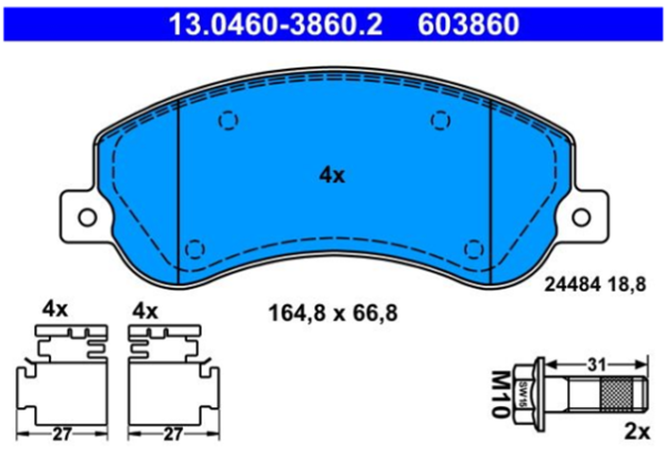 past. freno ate (d ) vw amarok