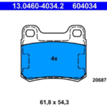 past. freno ate mercedes benz (p) w124 clase e w201 serie 190 w202 clase c