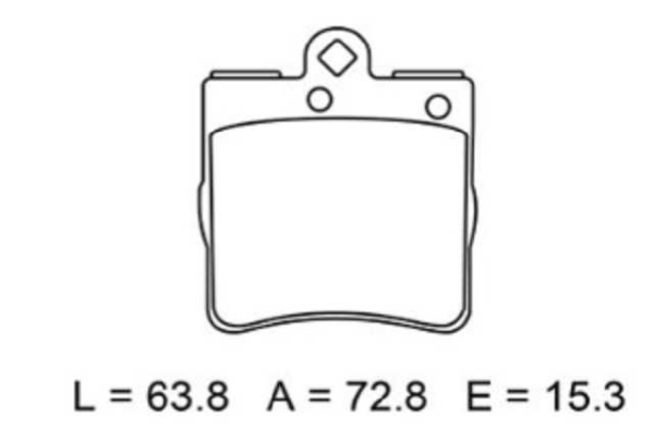 past. freno ate (p) c208 clk r170 slk w202 clase c w203 clase c w210 clase e c200k