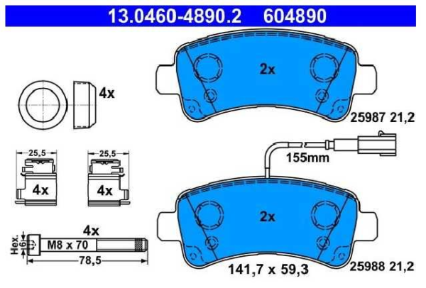 past. freno ate (p) jumper 2.0 2.2