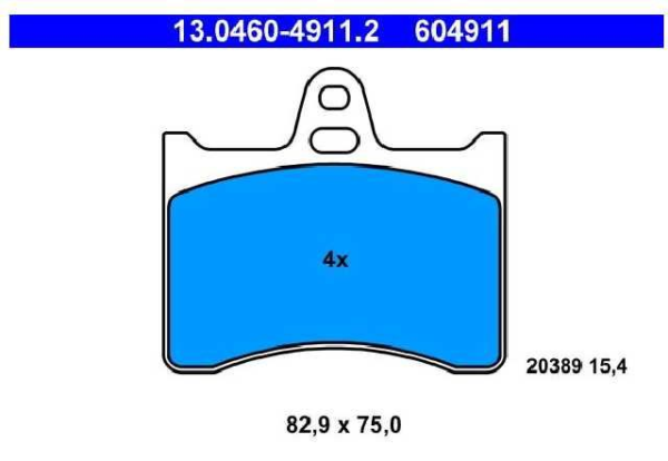past. freno ate (p) xantia xm