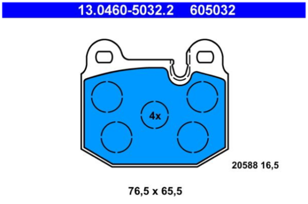 past. freno ate bmw (d) e21(75 83) serie 3 e30 serie 3