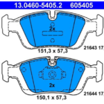 past. freno ate bmw (d) e36(91 00) serie 3 e46(98 ) serie 3 z3(95 02) 318i