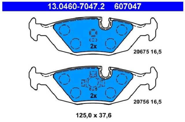 past. freno ate (p) e28 serie 5