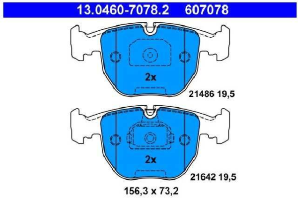 past. freno ate (d) e39(96 03) x5(00 ) e53