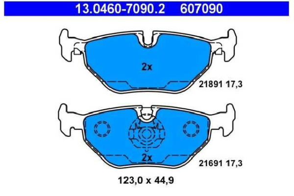past. freno ate (p) e39(96 03) serie 5
