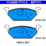past. freno ate (d) audi a3 (96) skoda fabia octavia vw fox golf iv jetta new polo brasil virtus