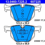 past. freno ate bmw (p) e90 e91 e92 e93 e84