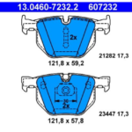 past. freno ate bmw (p) e70 e71 e72 x5 x6 (08 )