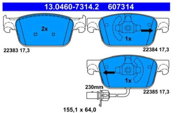 past. freno ate (d) a4 a5 (16 )