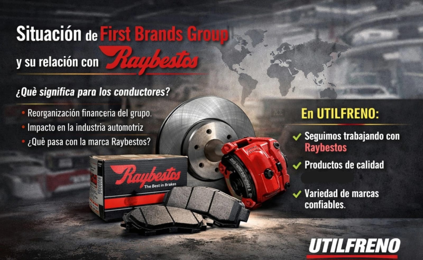 Situación de First Brands Group y su relación con Raybestos: lo que debes saber