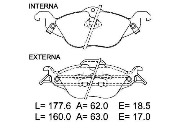 PAST. FRENO FRASLE (D) ASTRA