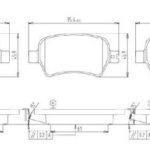 PASTILLAS DE FRENO (P) DFKS GLORY 560 1.8L  D2293