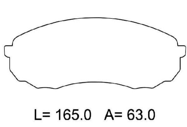 PAST. FRENO XTENDER (D) H1 TQ (08-) HAVAL H9