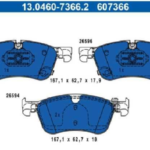 PAST. FRENO ATE. NISSAN QASHQAI