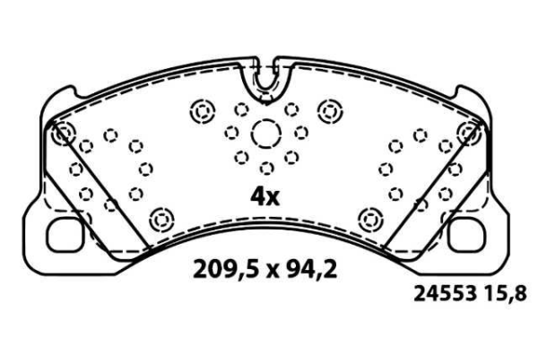 Past. Freno ATE (D) TOUAREG CAYENNE PANAMERA