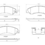 PAST. FRENO BREMBO (D) TAHOE SILVERADO (05-) SILVERADO HIBRIDA (11) D1092