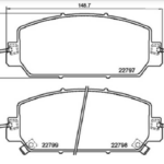PAST. FRENO BREMBO (D) CRV (17-20) D1832 8840, D2036 8840