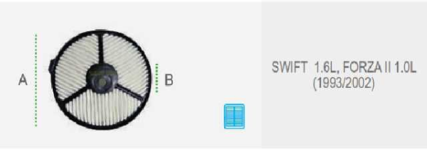 FILTRO AIRE SWIFT FORZA