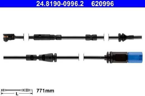SENSOR FRENO (D) (771 mm) X3 (19-24) X4 (19-24 BMW M340 XDRIVE