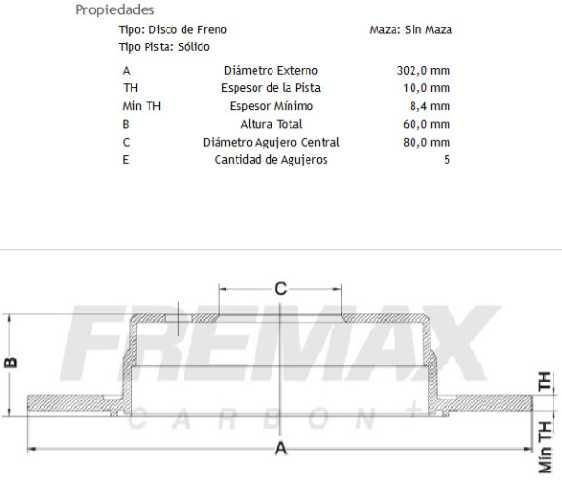 DISCF (P)(S)(5H)(302) OUTLANDER (13-15)