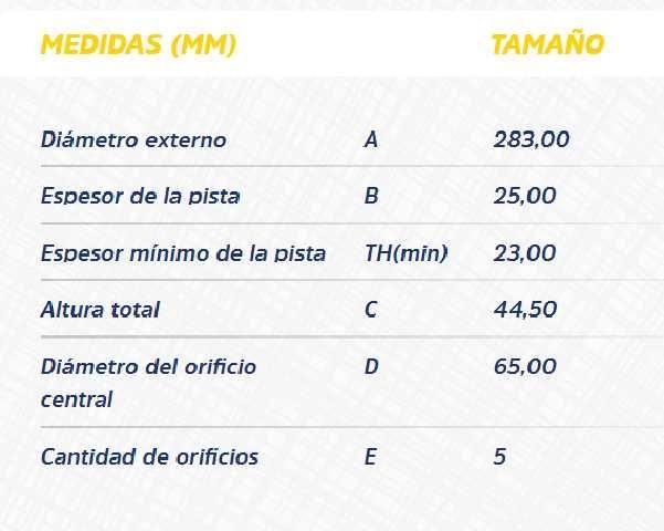 DISCOS FRENO HF CHERY ARRIZO 5 1.5 22-24 (V-D)